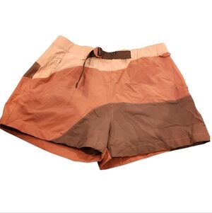 Outdoor Voices RecTrek Colorblock 3" Shorts in Zion Colorway size Large